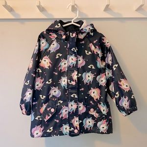 Unicorn raincoat (3T)